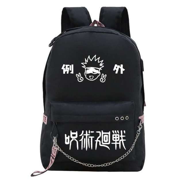 Trendy Anime Print Large Capacity Backpack