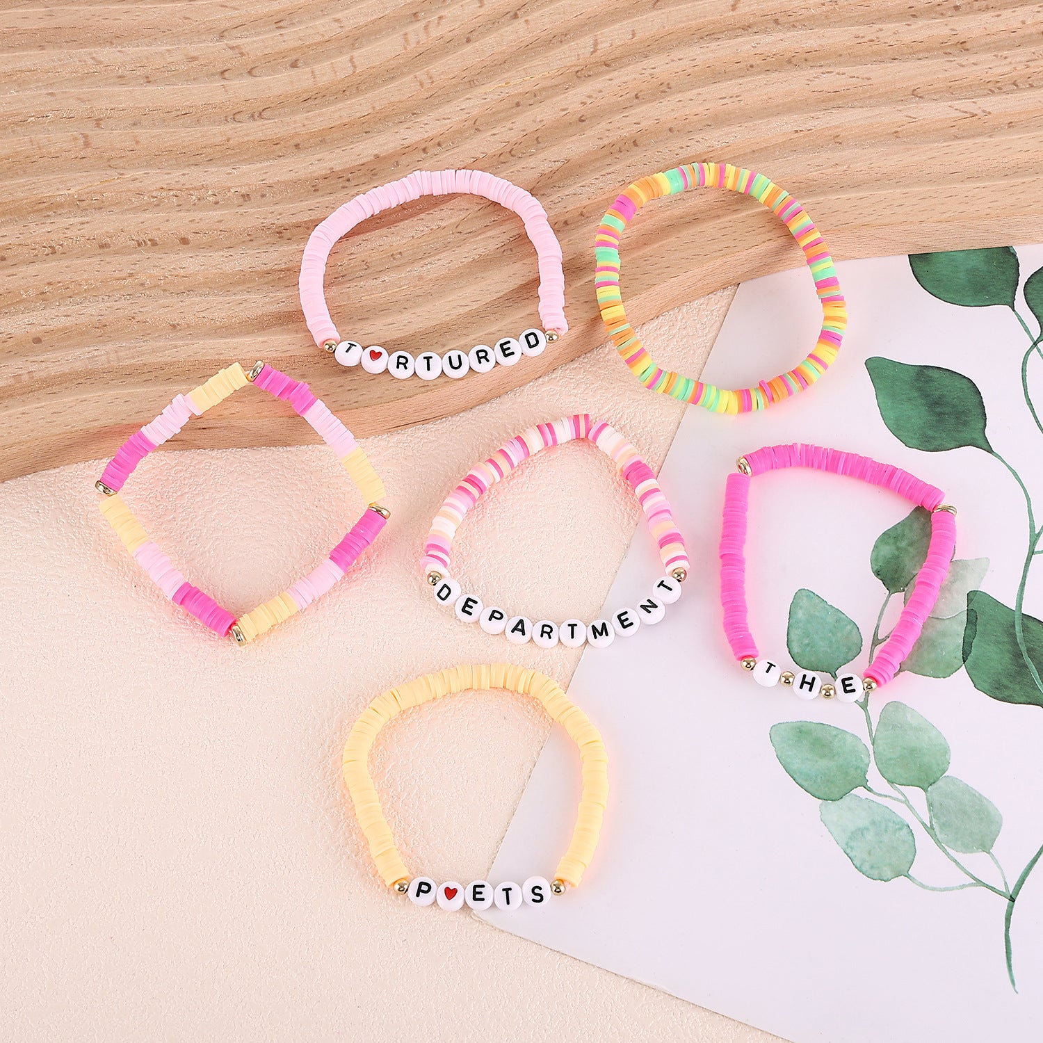 Taylor's TTPD Friendship Bracelet