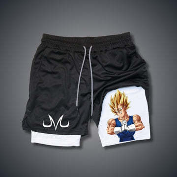 Men's Anime Fitness Training Sports Shorts