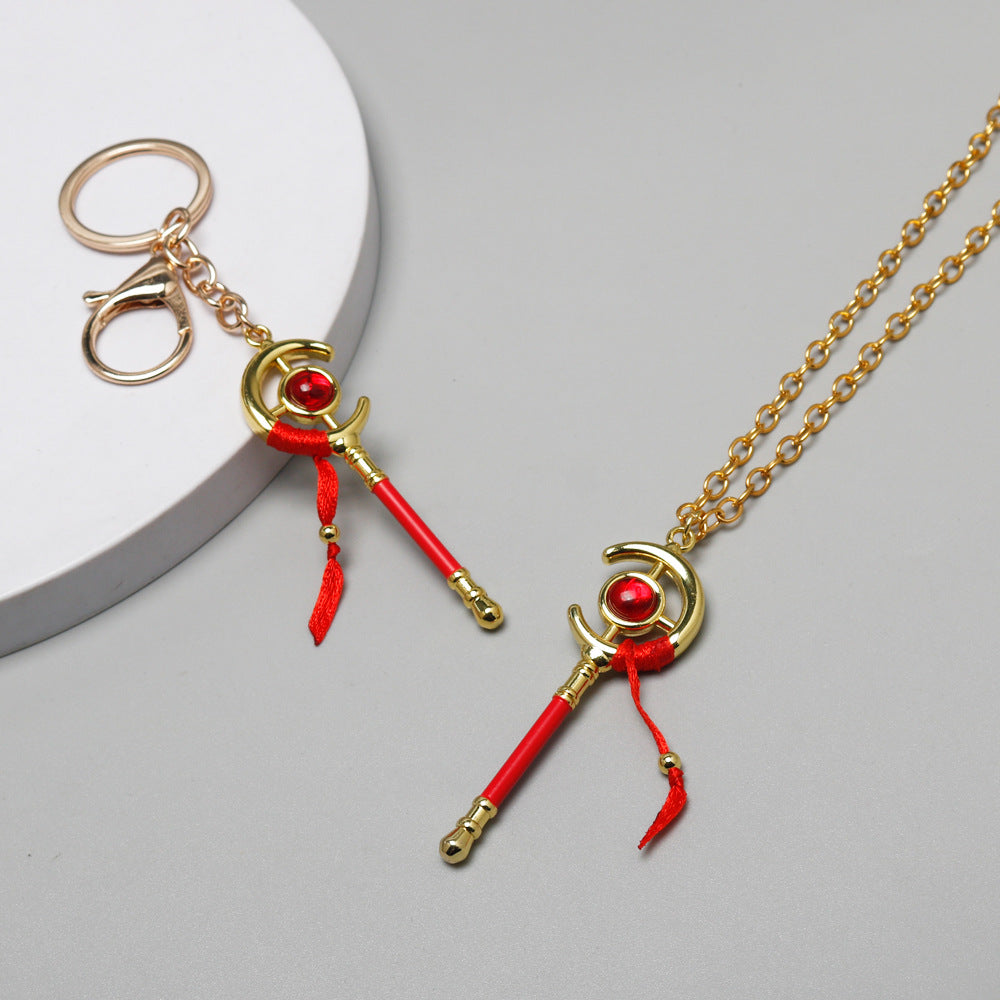 Anime Magic Wand Cos Keychain Necklace – TTAesthetic