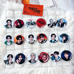 SKZ This & That Badge 2PCS Set