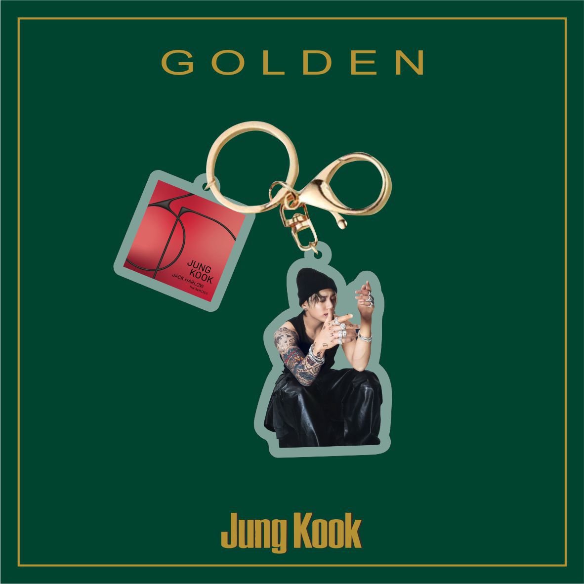 JK Album Acrylic Keychain Pendant