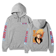 Unisex Kurosaki Ichigo Anime Loose Hoodie