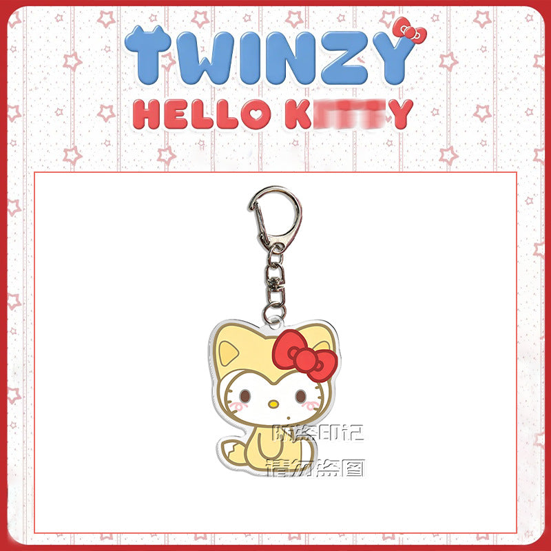 TWINZY Acrylic Pendant Keyring