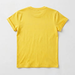 KEONHO Same Yellow Short-sleeved Trendy Top