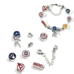 Chic Comic Beaded Bracelet