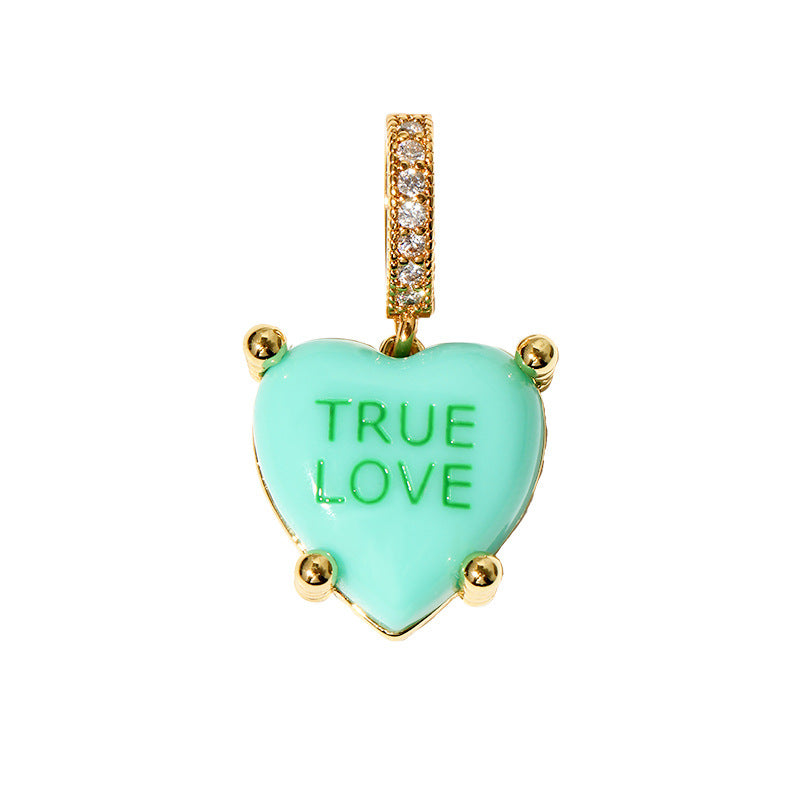 BE MINE OXOX DREAM BIG Pendant Necklace