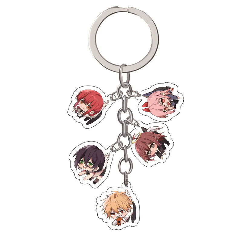 Trendy Anime Keychain Pendant