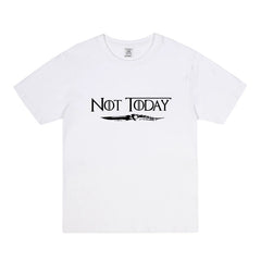 Not Today Loose Cotton Short Sleeve T-shirt