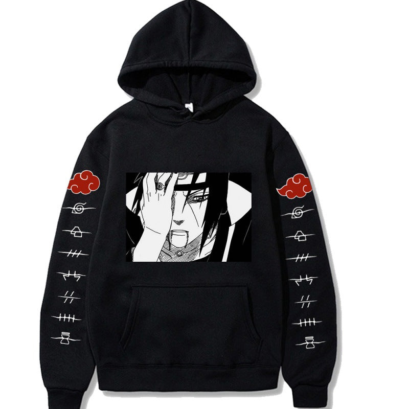 Casual Trendy Anime Print Men's Hoodie