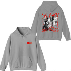Babymonster Sheesh Pattern Printed Kpop Hoodie