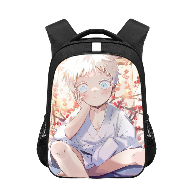 Cute Children's Anime Printed School Backpack