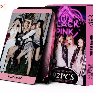 92 Kpop Jisoo Jennie LOMO Cards