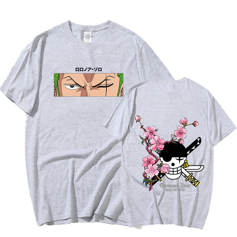 Casual Zoro Printed Short-sleeved T-shirt