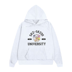 Cute Kpop Cartoon Printed Hoodie