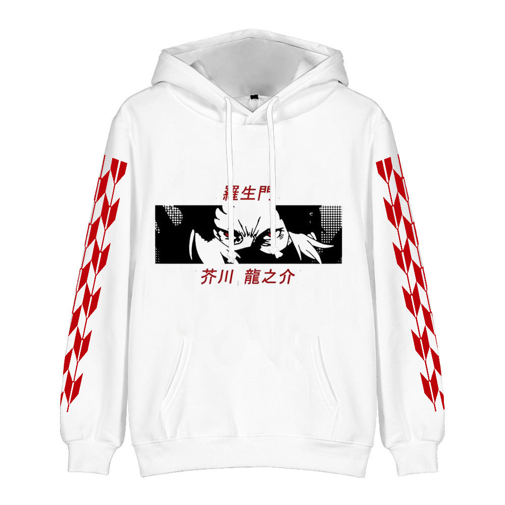 Chic Anime 3D Print Loose Cosplay Hoodie