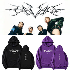 KPOP Album Savage Graphic Pullover Hoodie