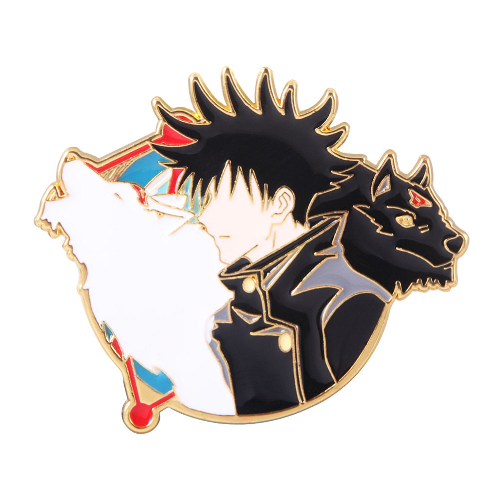 Anime Cartoon Character Brooch Keychain