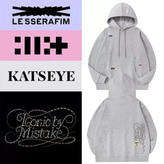ICONIC BY MISTAKE Printed Pullover Hoodie