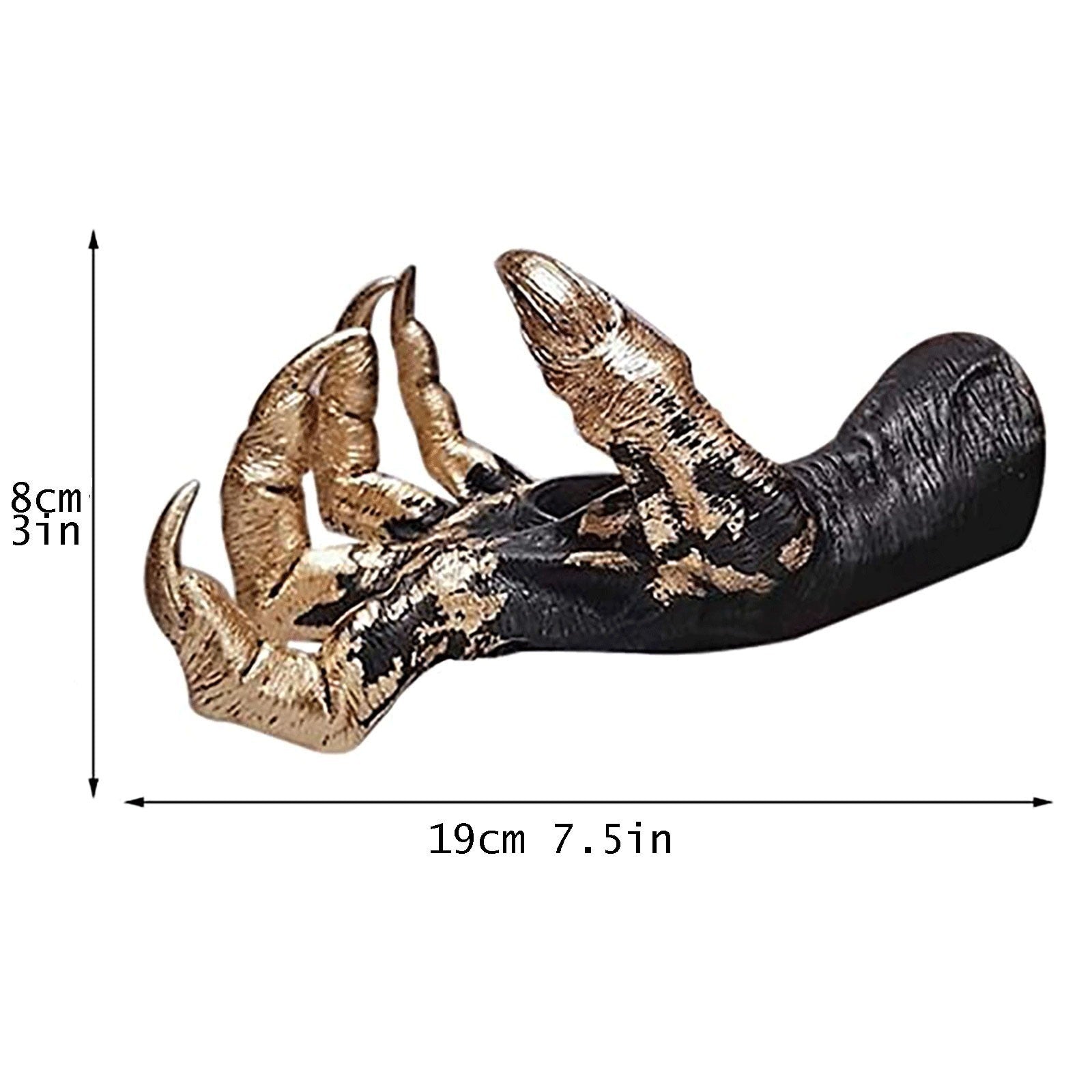 Witch Hand Demon Claw Wall Hanging Pendant