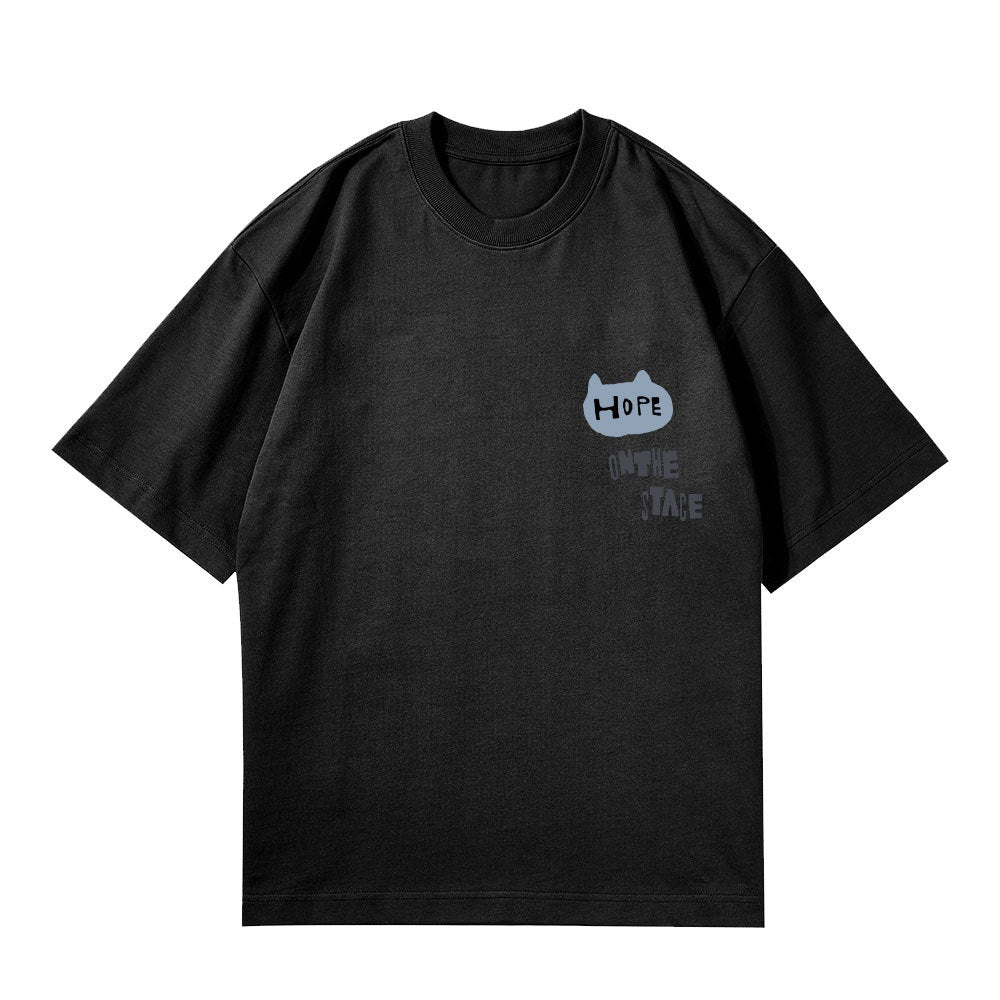 HOPE ON THE STAGE Graphic Short Sleeve T-Shirt
