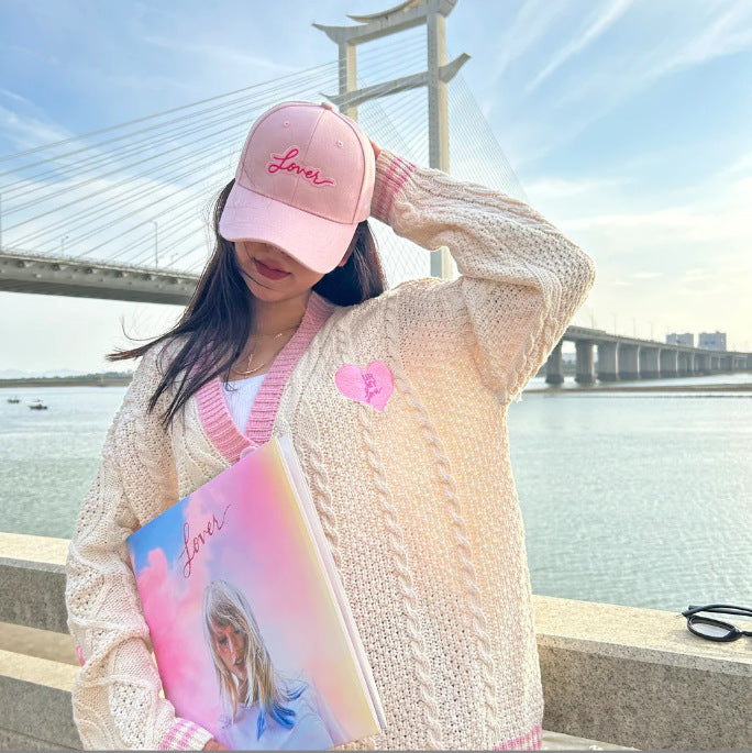 Women's Embroidered Cardigan Casual Sweater