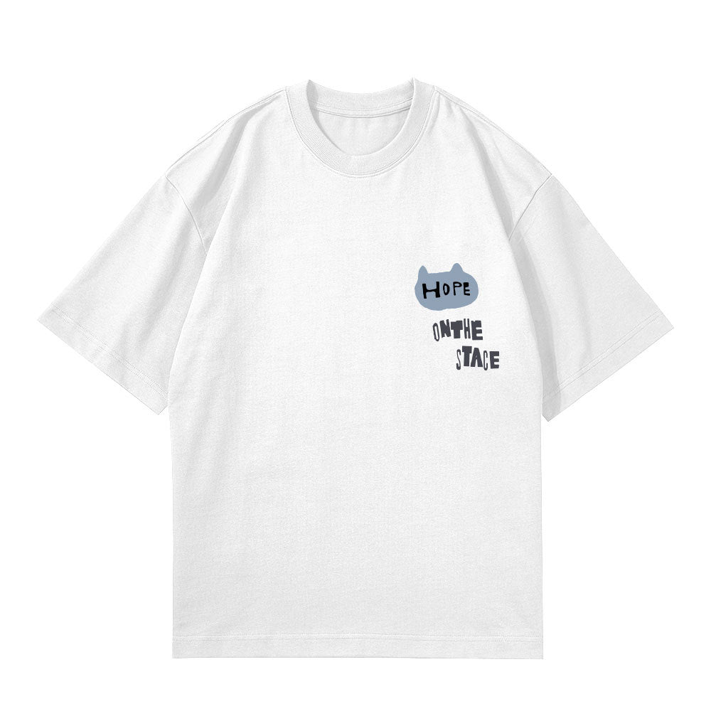 HOPE ON THE STAGE Graphic Short Sleeve T-Shirt
