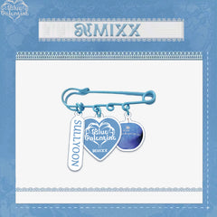 Blue Valentine Cartoon Acrylic Pins