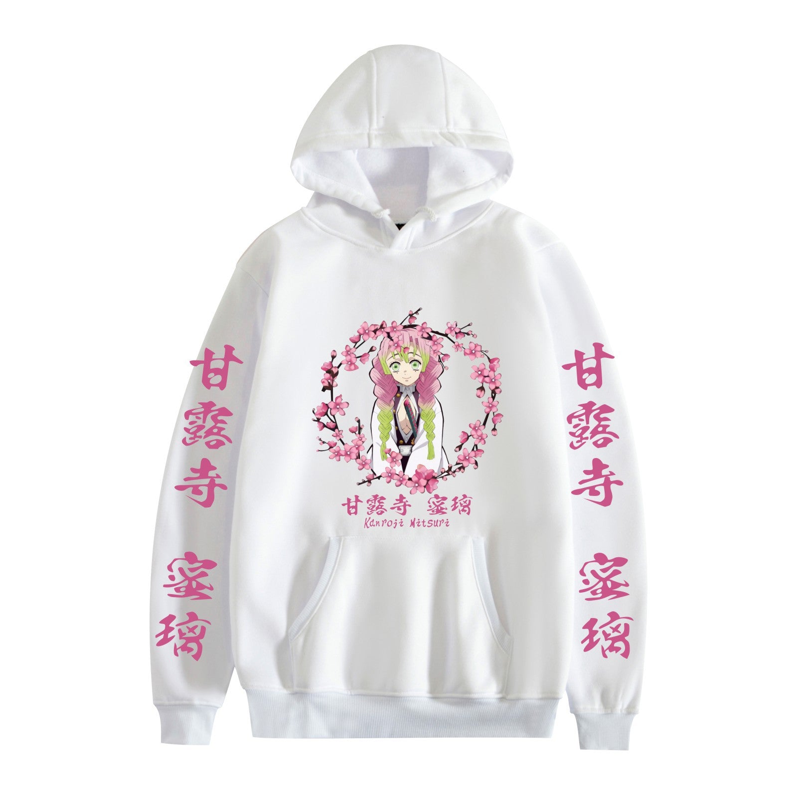 Casual Anime Figure Printed Loose Hoodie