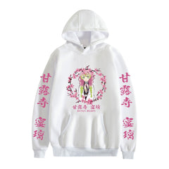 Casual Anime Figure Printed Loose Hoodie