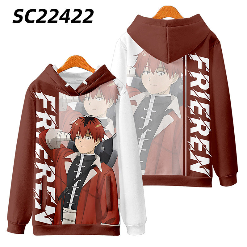 Women's Anime 3d Print Cosplay Hoodie