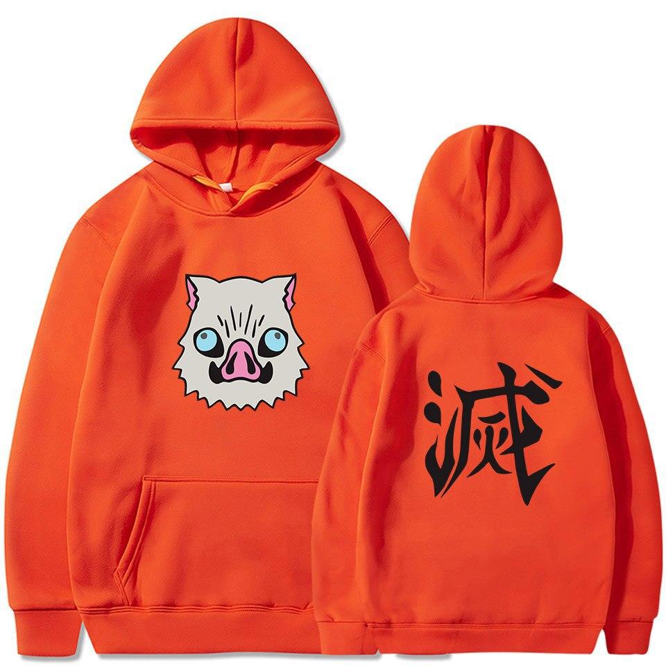 Casual Unisex Anime Graphic Loose Hoodie