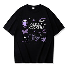 Casual Women's OLIVIA Print Cotton T-shirt