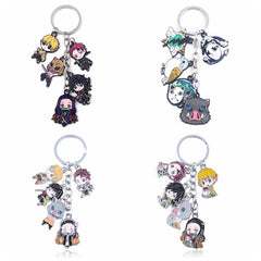 Cartoon Anime Character Keychain Pendant