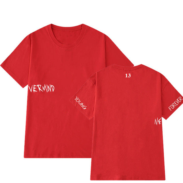 Jimin NeverMind Tattoo Printed Cotton T-Shirt