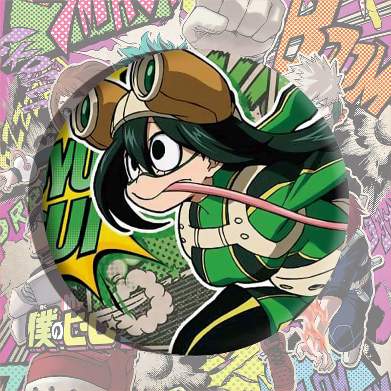 Cool Anime Badge Pin