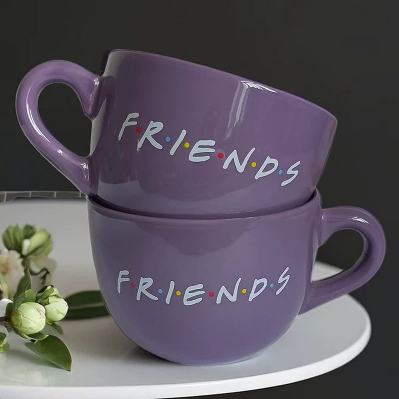 Friends Large Capacity Ceramic Bowl