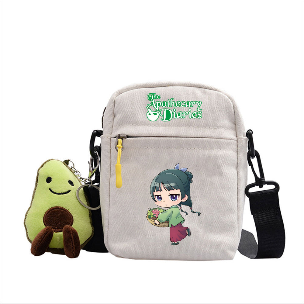 Versatile Anime Square Messenger Bag