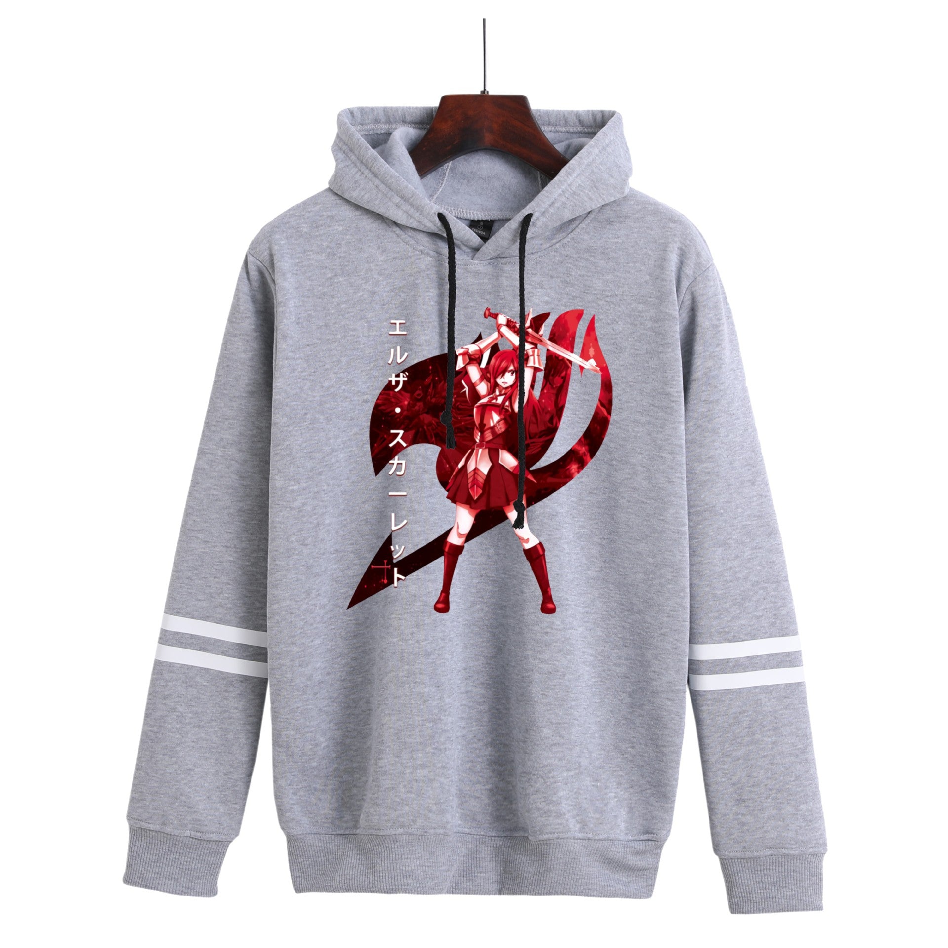 Men's and Women's Anime Drawstring Hoodie