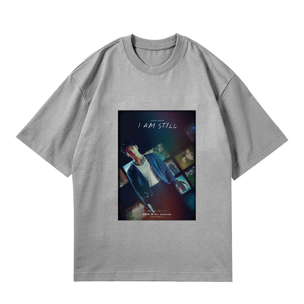 KPOP I AM STILL Poster Printed Loose Top