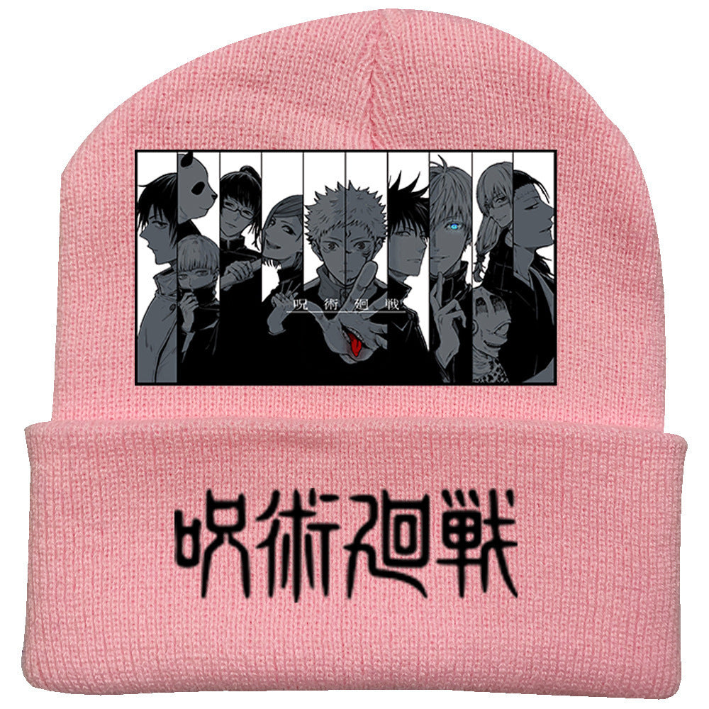 Casual Anime Gojo Warm Beanie