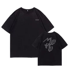 YEJI Lia RYUJIN Motto Round Neck Cotton T-shirt