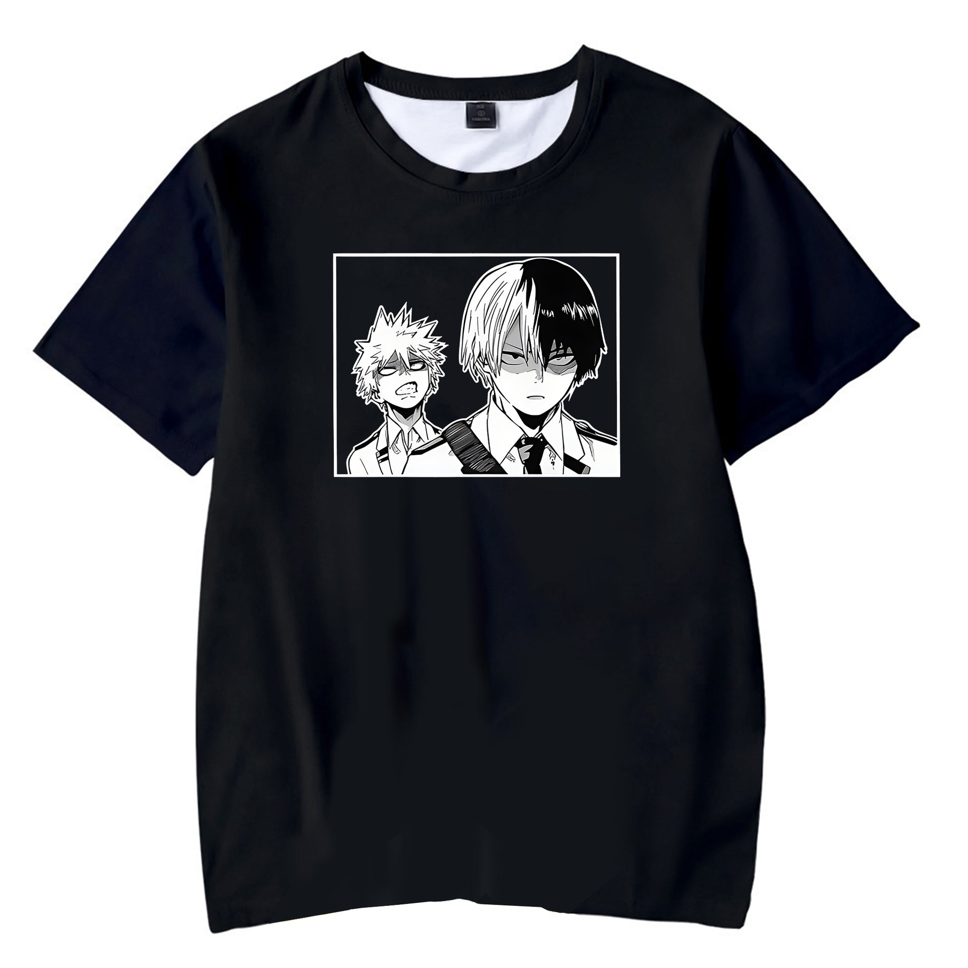 Unisex Anime Graphic Short-sleeved Loose Tee