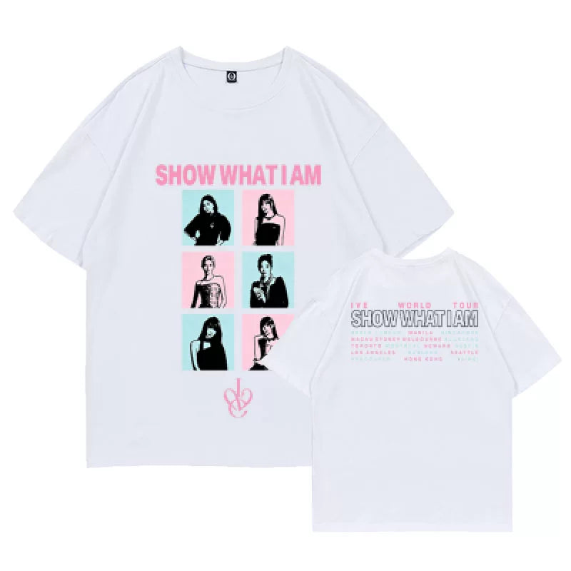 IVE ShowWhatIAm Cotton Short-sleeved T-shirt