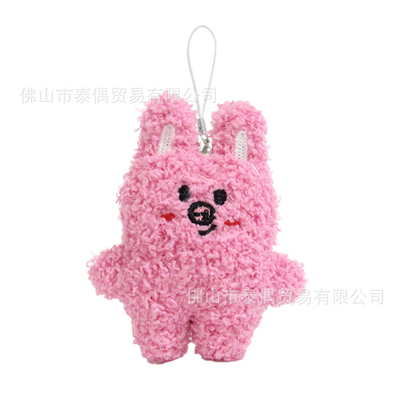 Bow Tie KPOP Plush Pendant Doll
