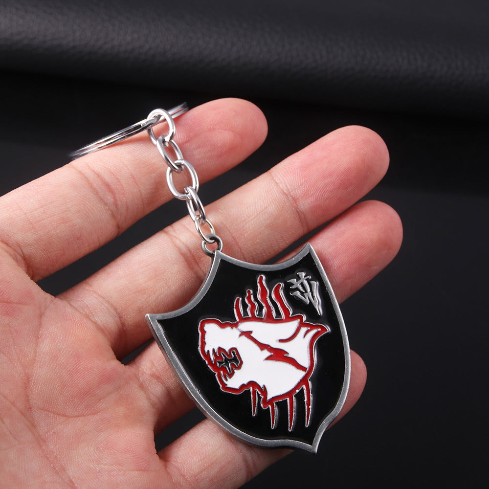 Game Metal Badge Keychain Pendant