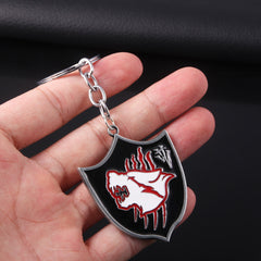 Game Metal Badge Keychain Pendant