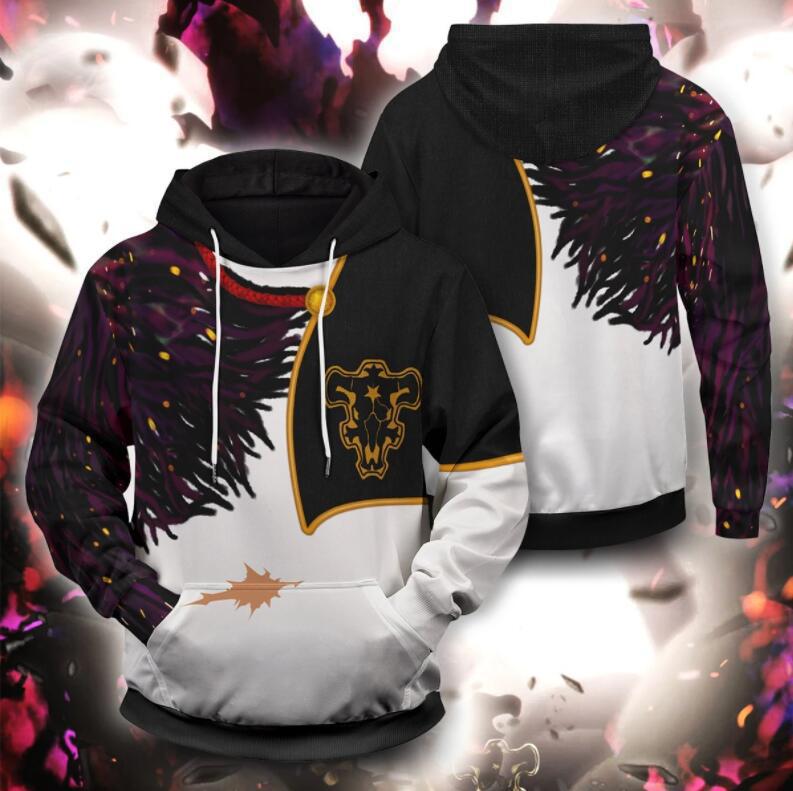 Men's Anime 3D Printed Cosplay Zip Hoodie