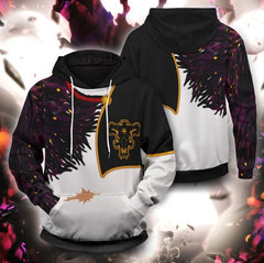 Men's Anime 3D Printed Cosplay Zip Hoodie
