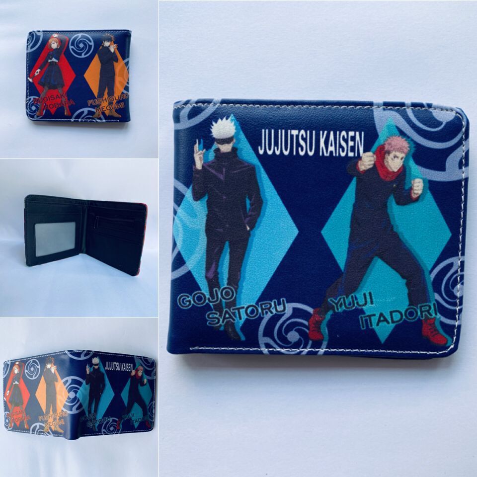 Trendy Anime Printed PU Leather Wallet